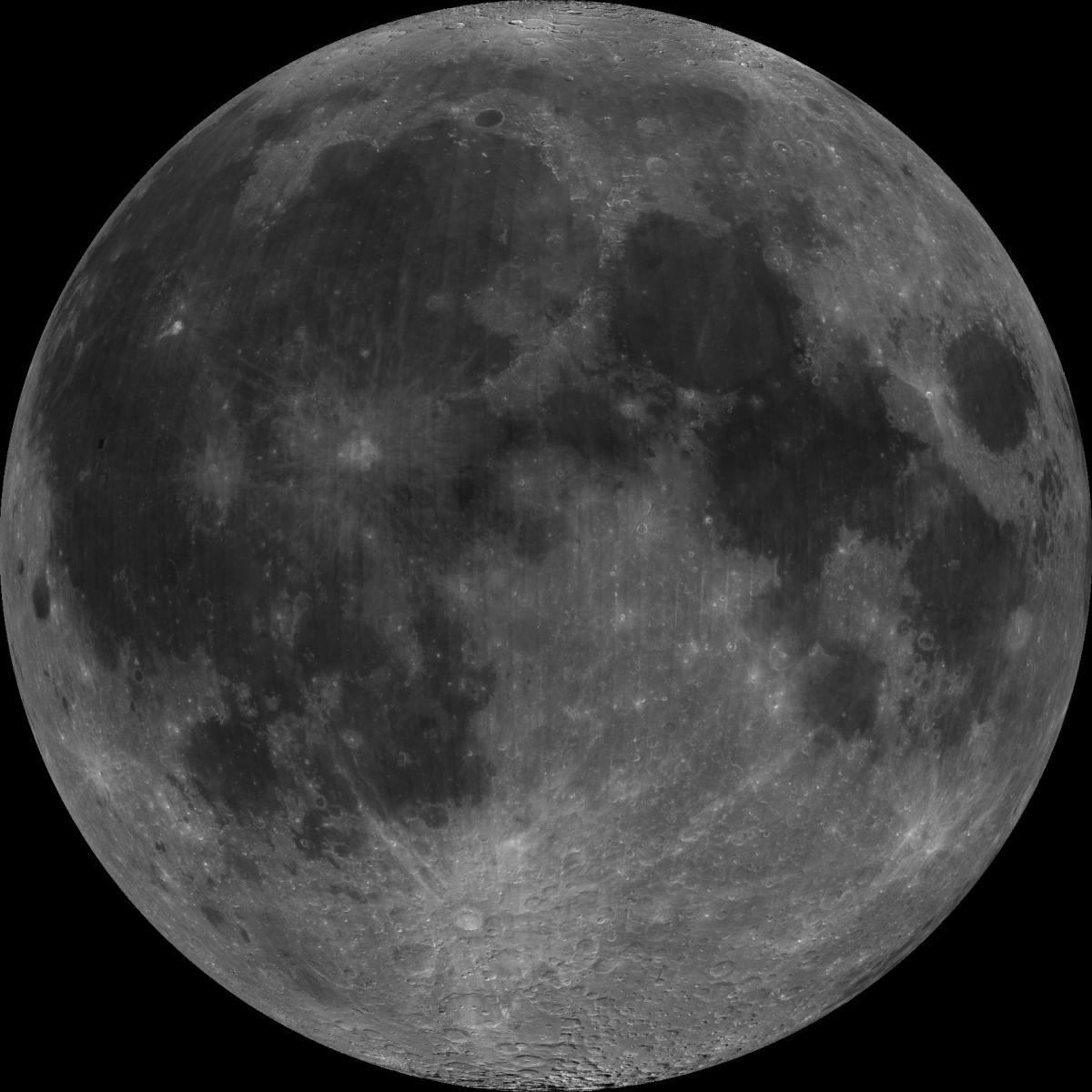 near side of the moon